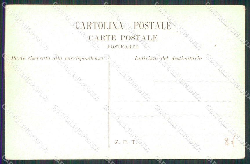 Torino Città Interno della Stazione Treno PIEGHINA cartolina MZ6486 – retro