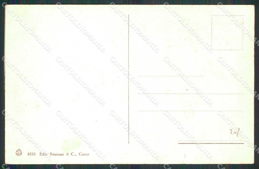 Torino Città Interno Stazione Porta Nuova Treno Brunner 4616 cartolina MZ6493 – retro