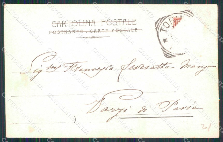 Torino Città Educatorio Suore di San Giuseppe cartolina MZ6506 – retro