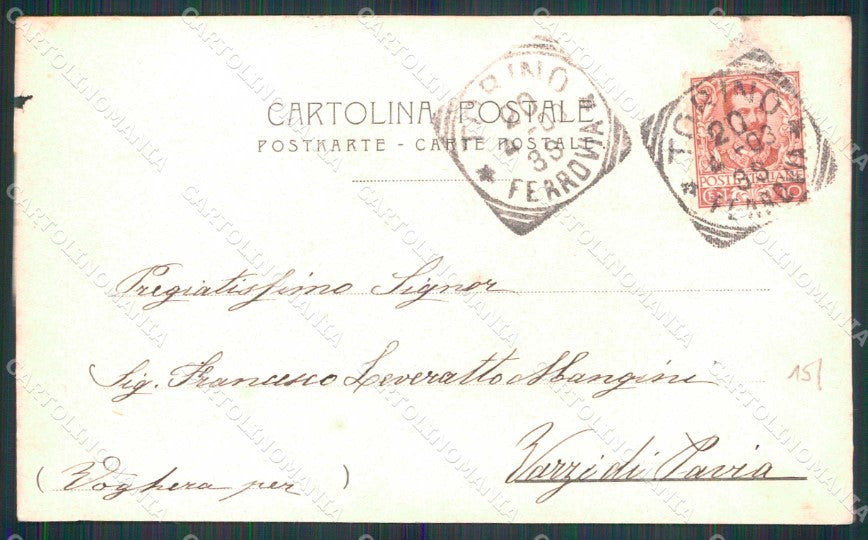 Torino Città Educatorio Suore di San Giuseppe cartolina MZ6516 – retro