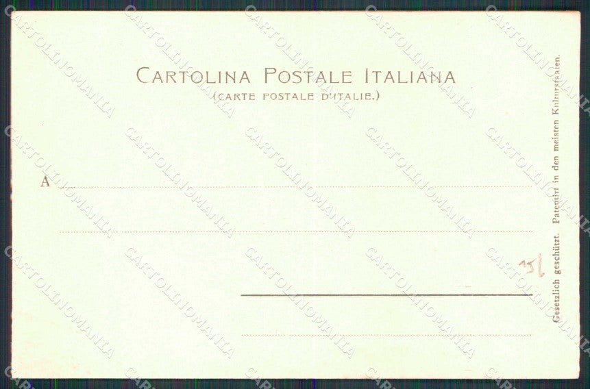 Torino Città Collina Superga Funicolare Stengel 11490 Rilievo cartolina MZ6531 – retro