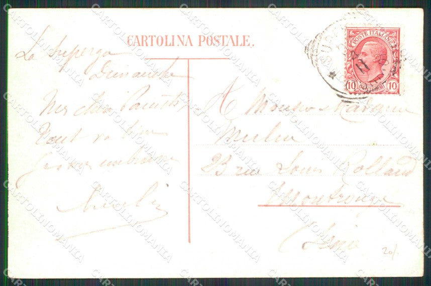 Torino Città Saluto da Superga Stazione Sassi Funicolare cartolina MZ6561 – retro