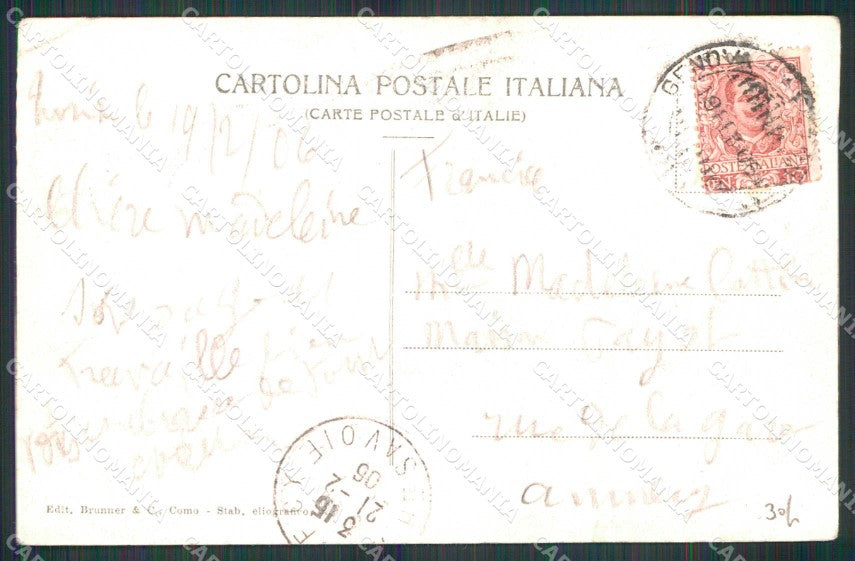 Torino Città Superga Locomotore Agudio Funicolare PIEGHINA cartolina MZ6566 – retro