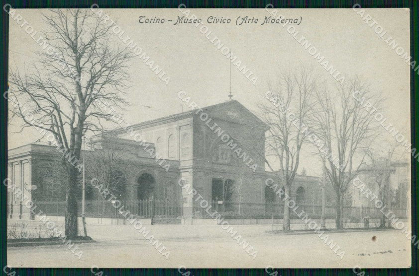 Torino Città Museo Civico Arte Moderna cartolina MZ6577 – fronte