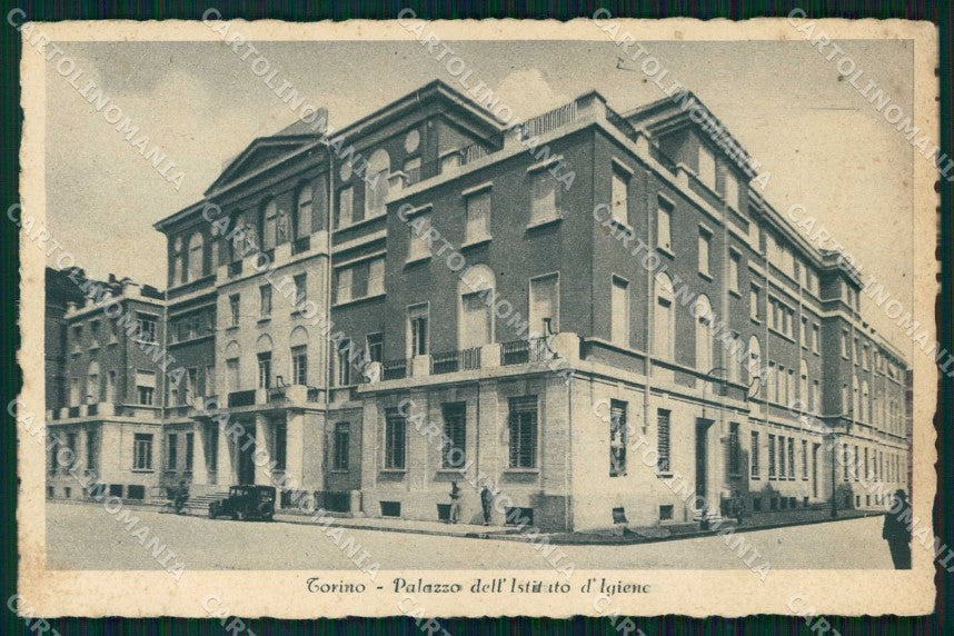 Torino Città Palazzo Istituto Igiene cartolina MZ6580 – fronte