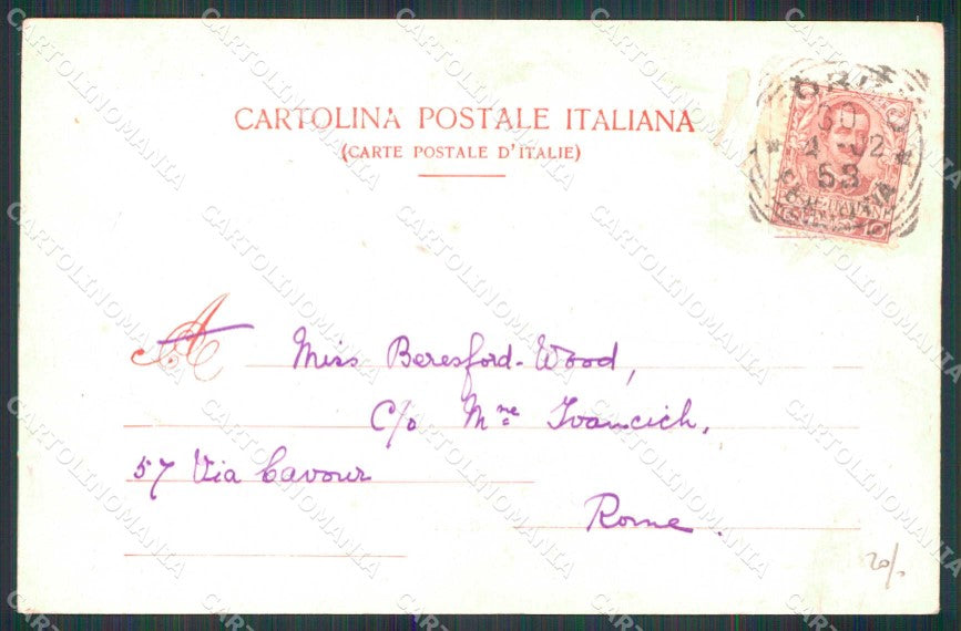 Torino Città Vaccheria Svizzera Parco Valentino Modiano 3569 cartolina MZ6583 – retro