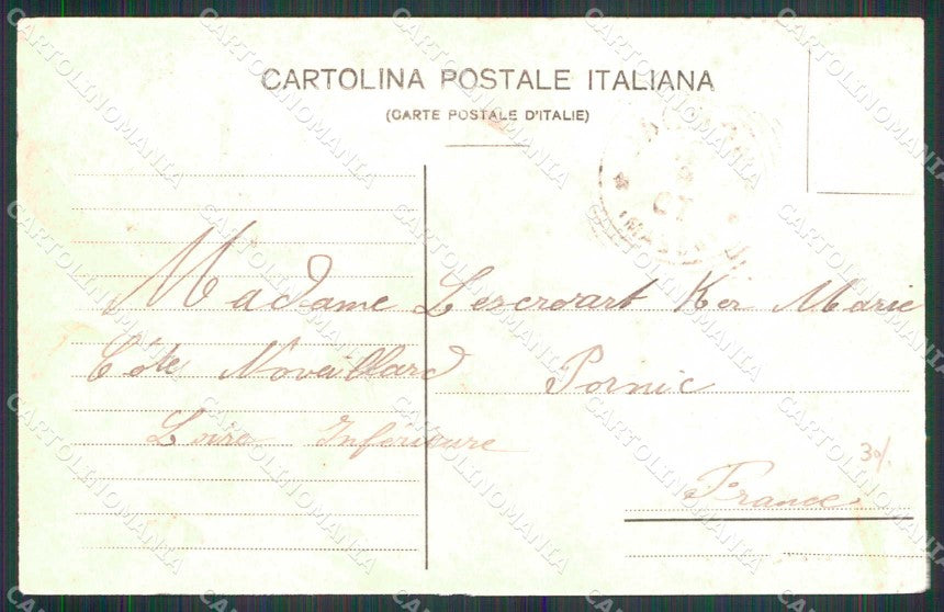 Torino Città Castello Medioevale Valentino Lavandaie cartolina MZ6592 – retro