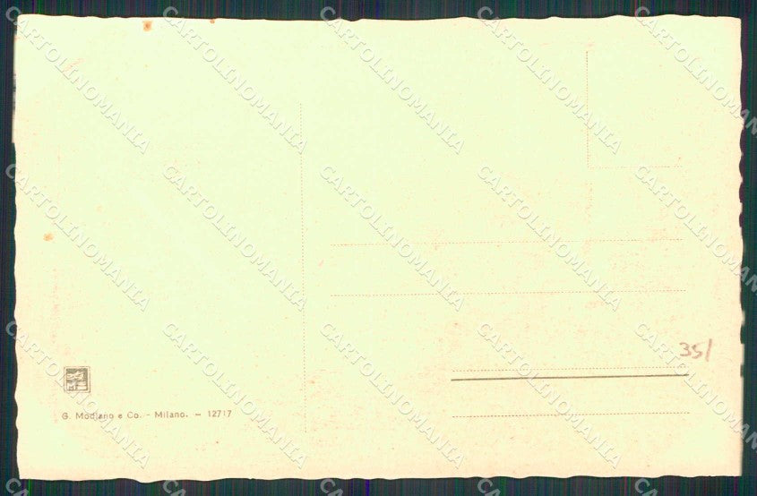 Torino Città Rive Po Castello Valentino Lavandaie cartolina MZ6597 – retro