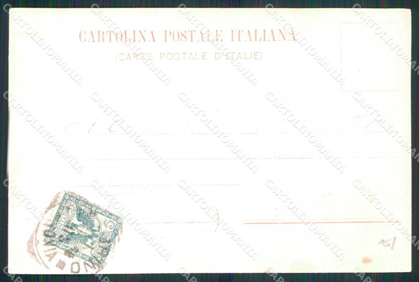 Torino Città Auguri da Piazze Monumenti SCOLLATA cartolina MZ6618 – retro