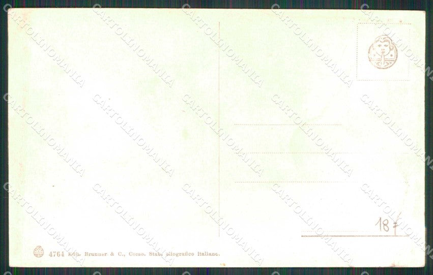 Torino Città Via Santa Teresa Farmacia Chimica Brunner 4764 cartolina MZ6659 – retro