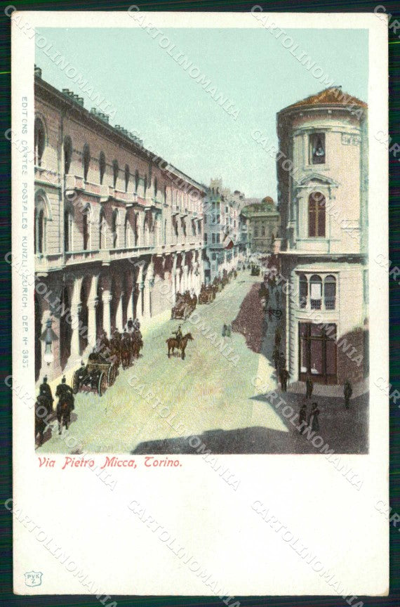 Torino Città Via Pietro Micca cartolina MZ6676 – fronte