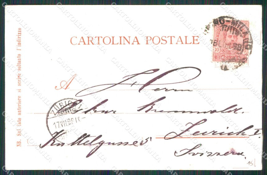 Torino Città Esposizione Galleria Macchine cartolina MZ6690 – retro