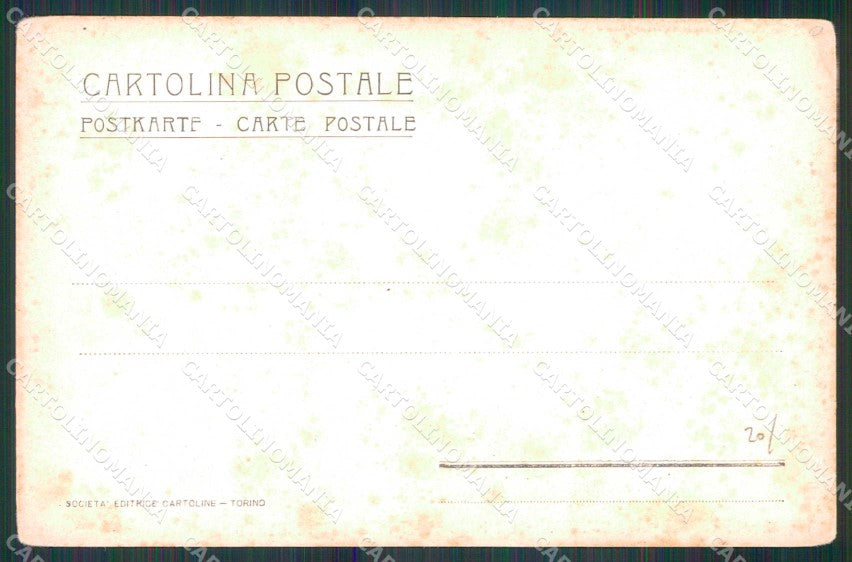 Torino Città Esposizione Arte Edificio Fotografia Artistica cartolina MZ6705 – retro
