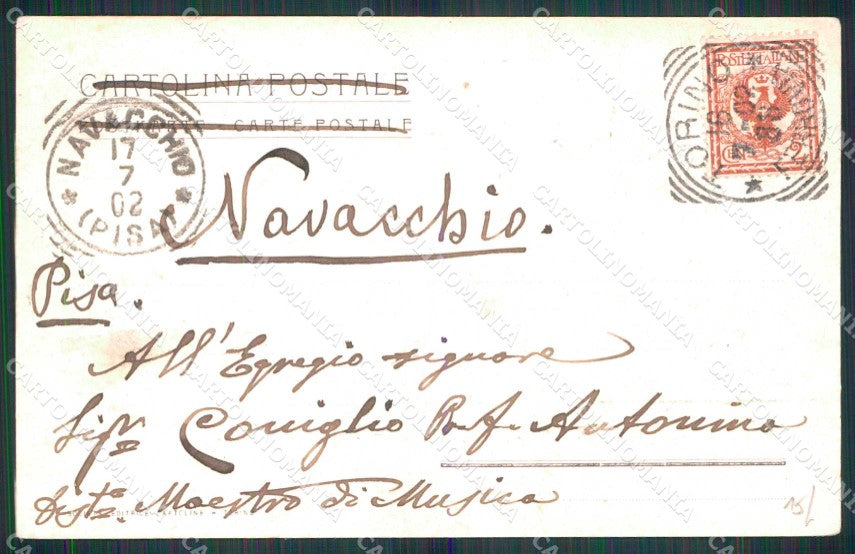 Torino Città Esposizione Arte Vestibolo d'Onore PIEGHINA cartolina MZ6708 – retro