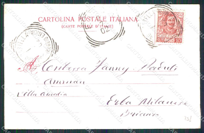 Torino Città Concorso Ippico Visita dei Reali Savoia Modiano cartolina MZ6726 – retro