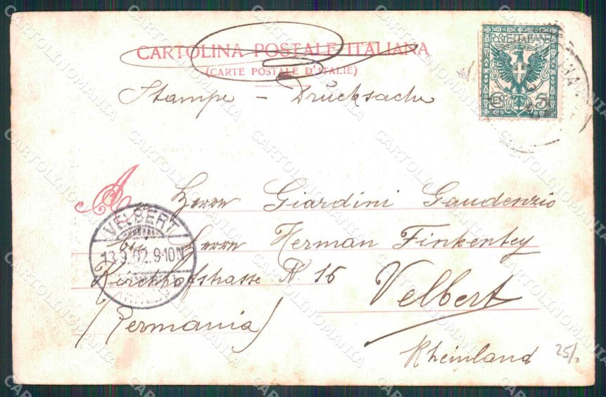 Torino Città Ricordo di Concorso Ippico Internazionale Modiano cartolina MZ6740 – retro