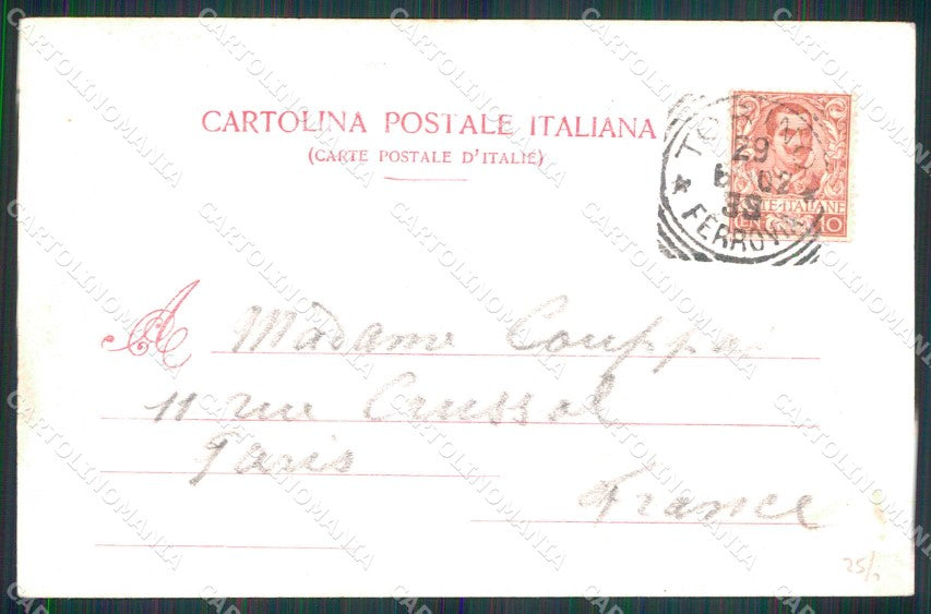 Torino Città Inaugurazione Expo Reali Savoia Carabinieri cartolina MZ6762 – retro