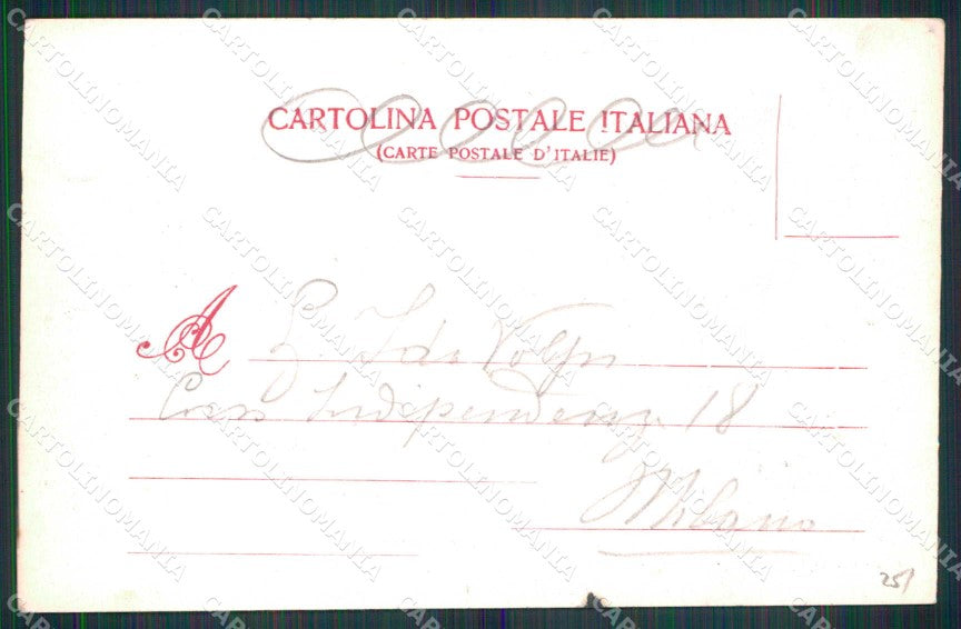 Torino Città Esposizione Arte Galleria Austriaca Modiano 4722 cartolina MZ6778 – retro