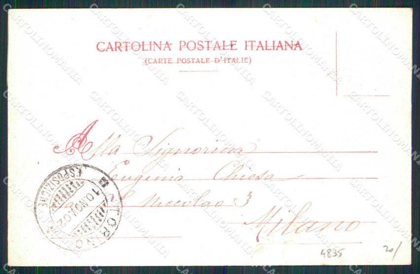 Torino Città Esposizione Arte Galleria Belle Arti Modiano 4835 cartolina MZ6789 – retro
