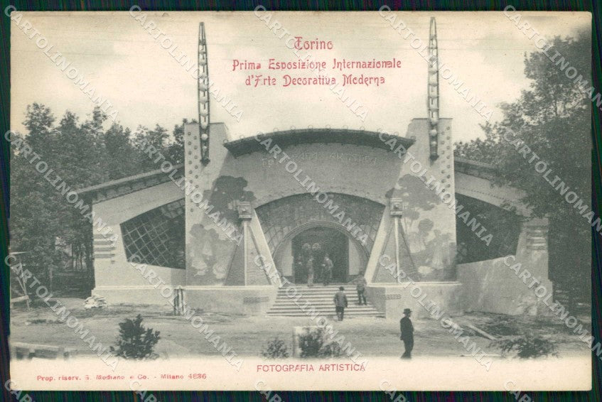 Torino Città Esposizione Arte Fotografia Artistica Modiano 4836 cartolina MZ6793 – fronte