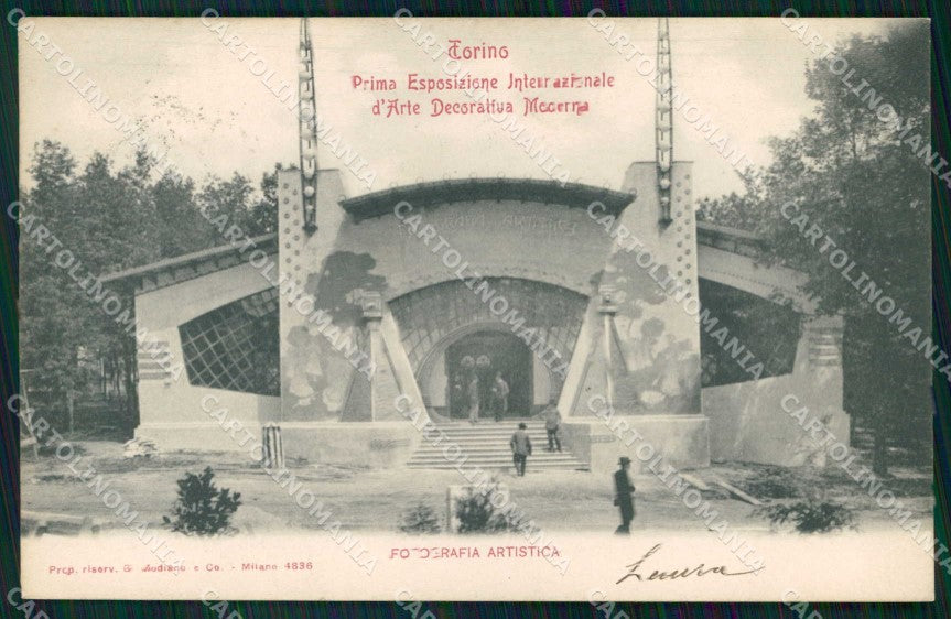 Torino Città Esposizione Arte Fotografia Artistica Modiano 4836 cartolina MZ6794 – fronte