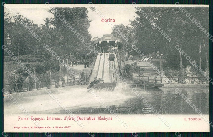Torino Città Esposizione Arte Toboga Modiano 4907 cartolina MZ6814 – fronte