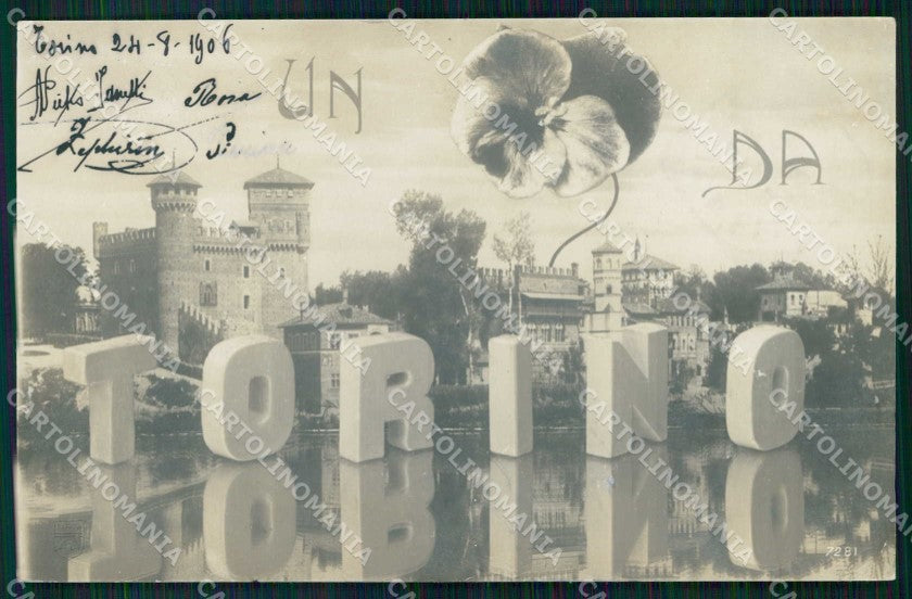Torino Città Pensiero da Monumenti Foto cartolina MZ6841 – fronte