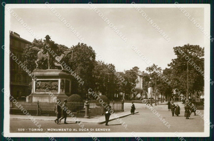 Torino Città Monumento al Duca di Genova Foto cartolina MZ6860 – fronte