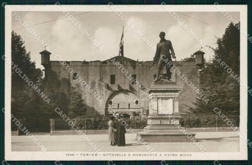 Torino Città Monumento Pietro Micca Cittadella Foto cartolina MZ6868 – fronte