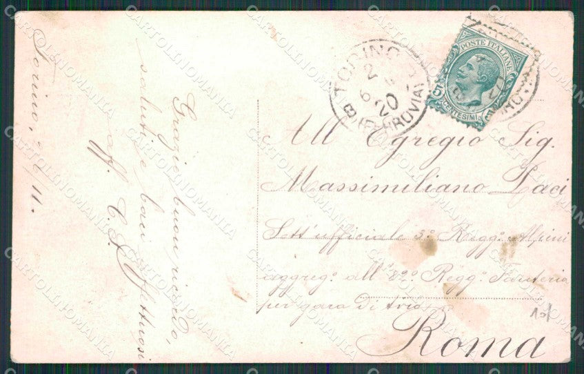 Torino Città Esposizione 1911 Savoia Foto cartolina MZ6887 – retro