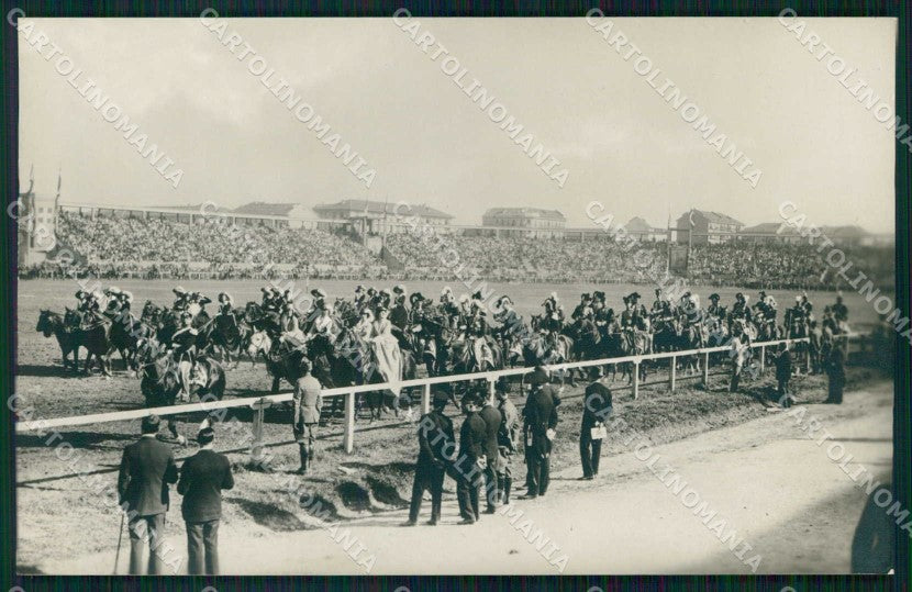 Torino Città Carosello Storico Corteo Carlo Alberto Foto cartolina MZ6910 – fronte
