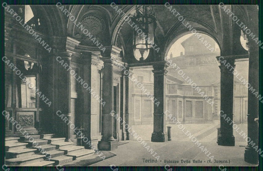 Torino Città Palazzo Della Valle cartolina MZ6965 – fronte