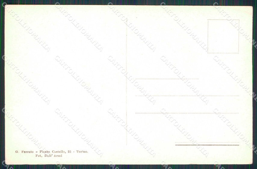 Torino Città Palazzo Granieri Atrio cartolina MZ6967 – retro