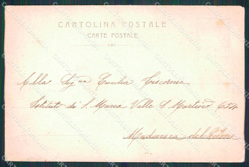 Torino Città Istituto Santa Maria Valle San Martino cartolina MZ6968 – retro