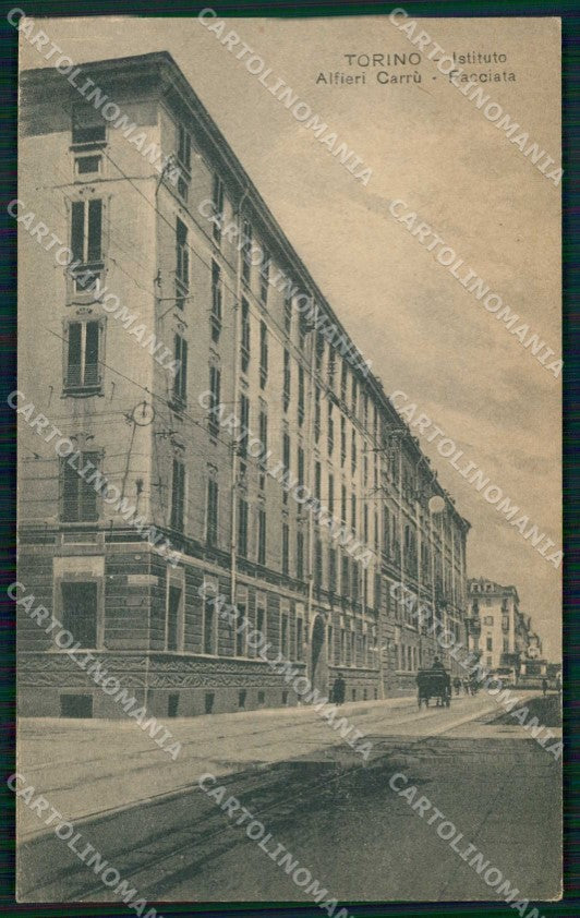 Torino Città Istituto Alfieri Carrù Facciata cartolina MZ6969 – fronte