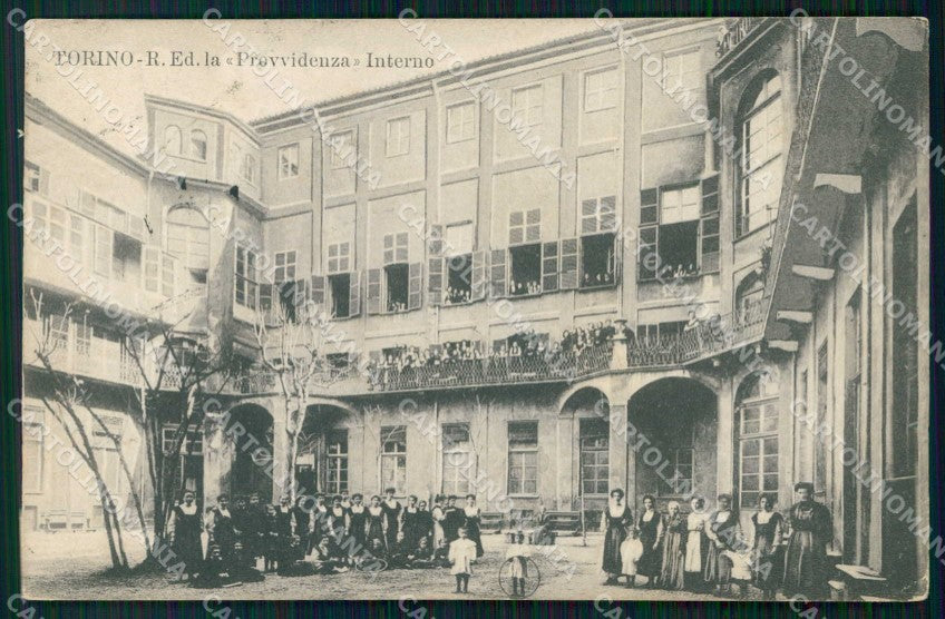 Torino Città Edificio Provvidenza Interno cartolina MZ6979 – fronte
