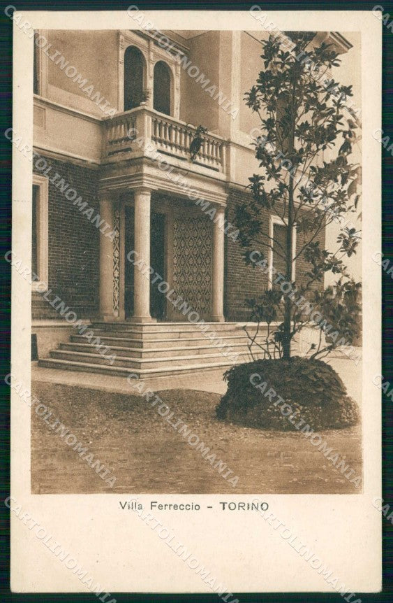Torino Città Villa Ferreccio cartolina MZ6981 – fronte
