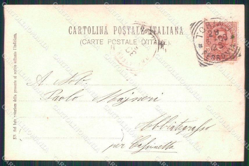 Torino Città Foto cartolina MZ7009 – retro