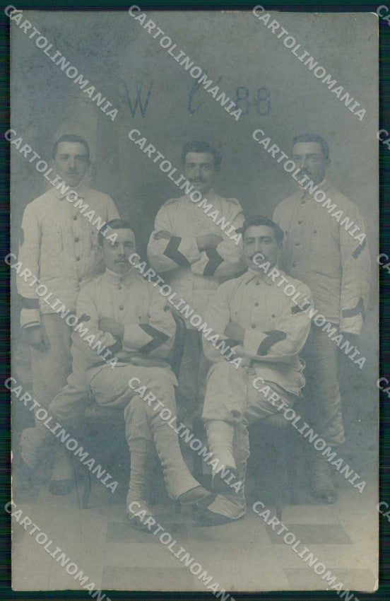 Torino Città Militari Leva dell'Ottantotto Foto cartolina MZ7013 – fronte