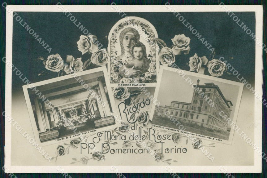 Torino Città Ricordo di Santa Maria delle Rose Foto cartolina MZ7015 – fronte