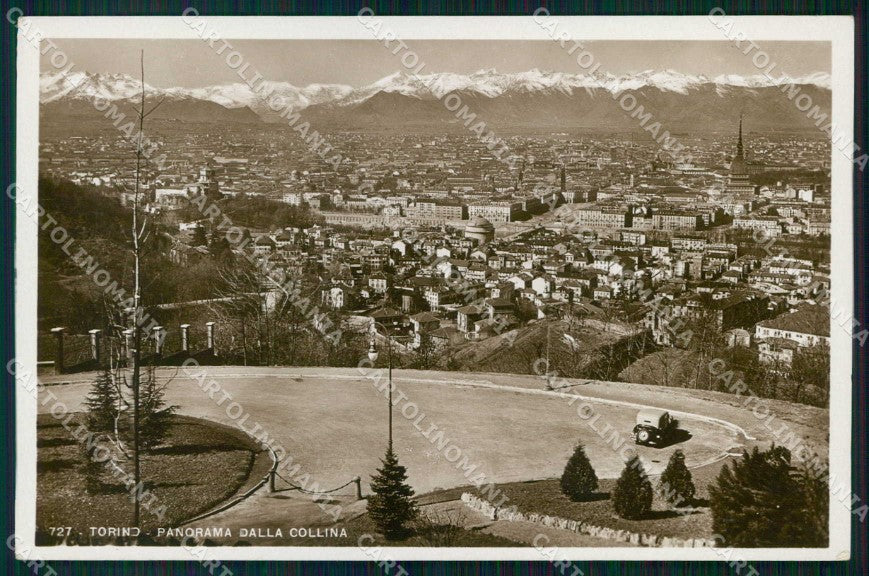 Torino Città Veduta dalla Collina Foto cartolina MZ7059 – fronte