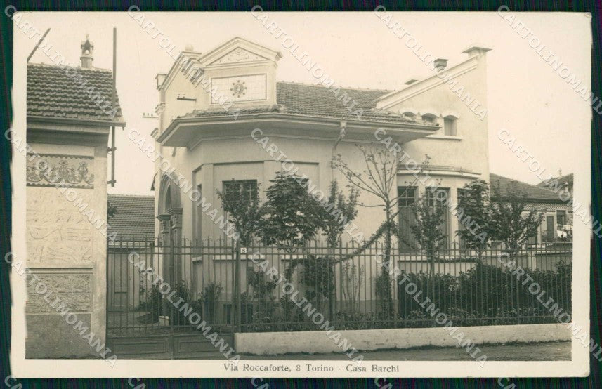 Torino Città Casa Barchi Via Roccaforte Foto cartolina MZ7095 – fronte