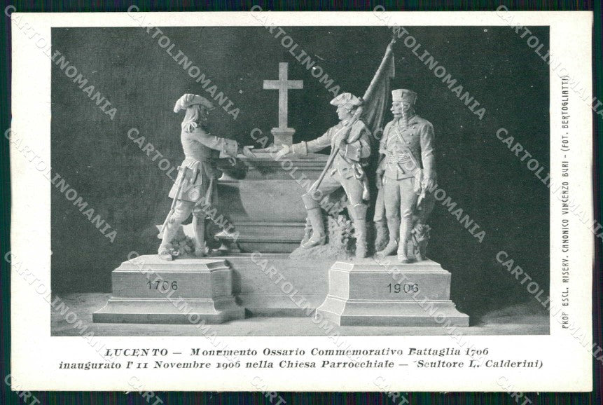 Torino Città Lucento Monumento Ossario Commemorativo Battaglia cartolina MZ7098 – fronte