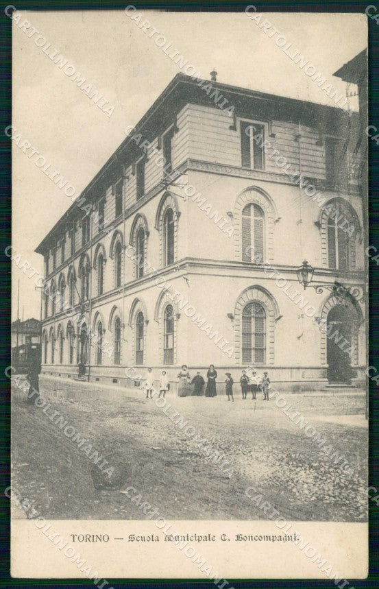 Torino Città Scuola Municipale Boncompagni cartolina MZ7115 – fronte