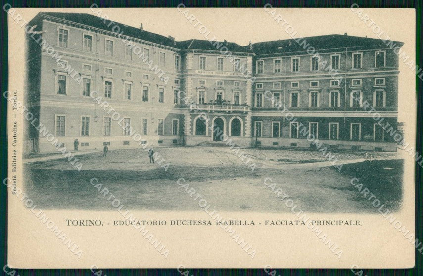Torino Città Educatorio Duchessa Isabella Corso Francia cartolina MZ7120 – fronte