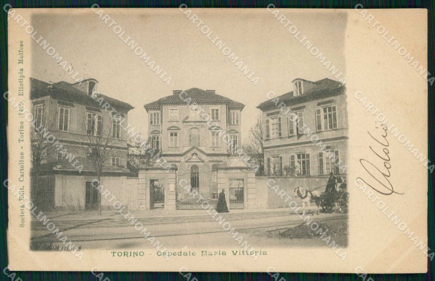 Torino Città Ospedale Maria Vittoria cartolina MZ7123 – fronte
