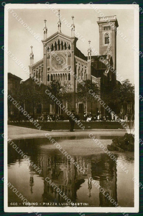 Torino Città Piazza Luigi Martini Foto cartolina MZ7145 – fronte