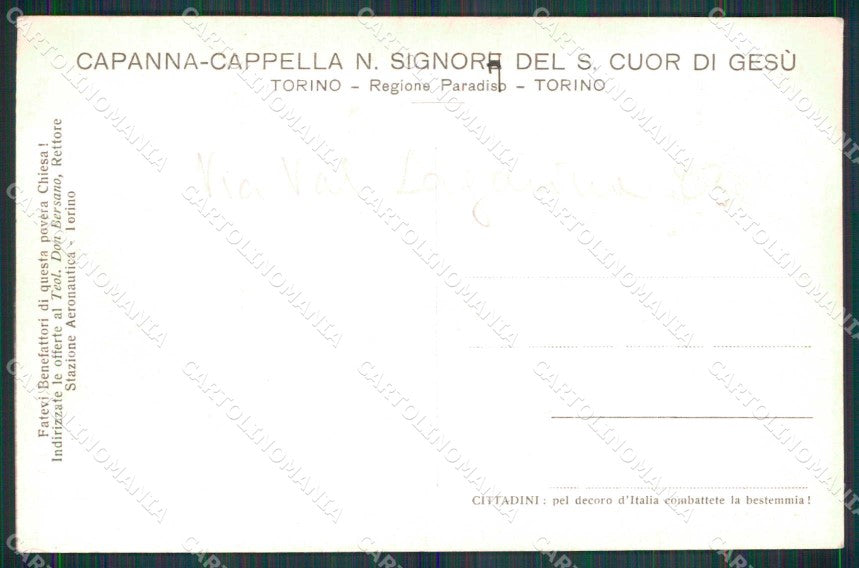 Torino Collegno Borgata Paradiso via Val Lagarina Foto cartolina MZ7158 – retro