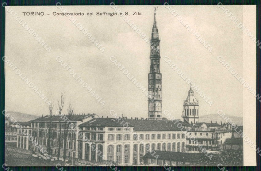 Torino Città Conservatorio Suffragio San Zita cartolina MZ7162 – fronte