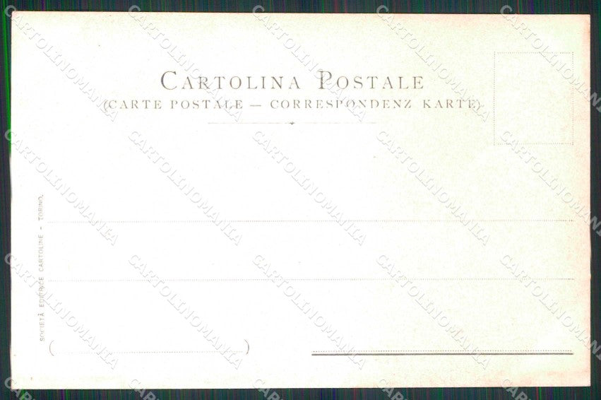 Torino Città Piazza Statuto Tram cartolina MZ7170 – retro